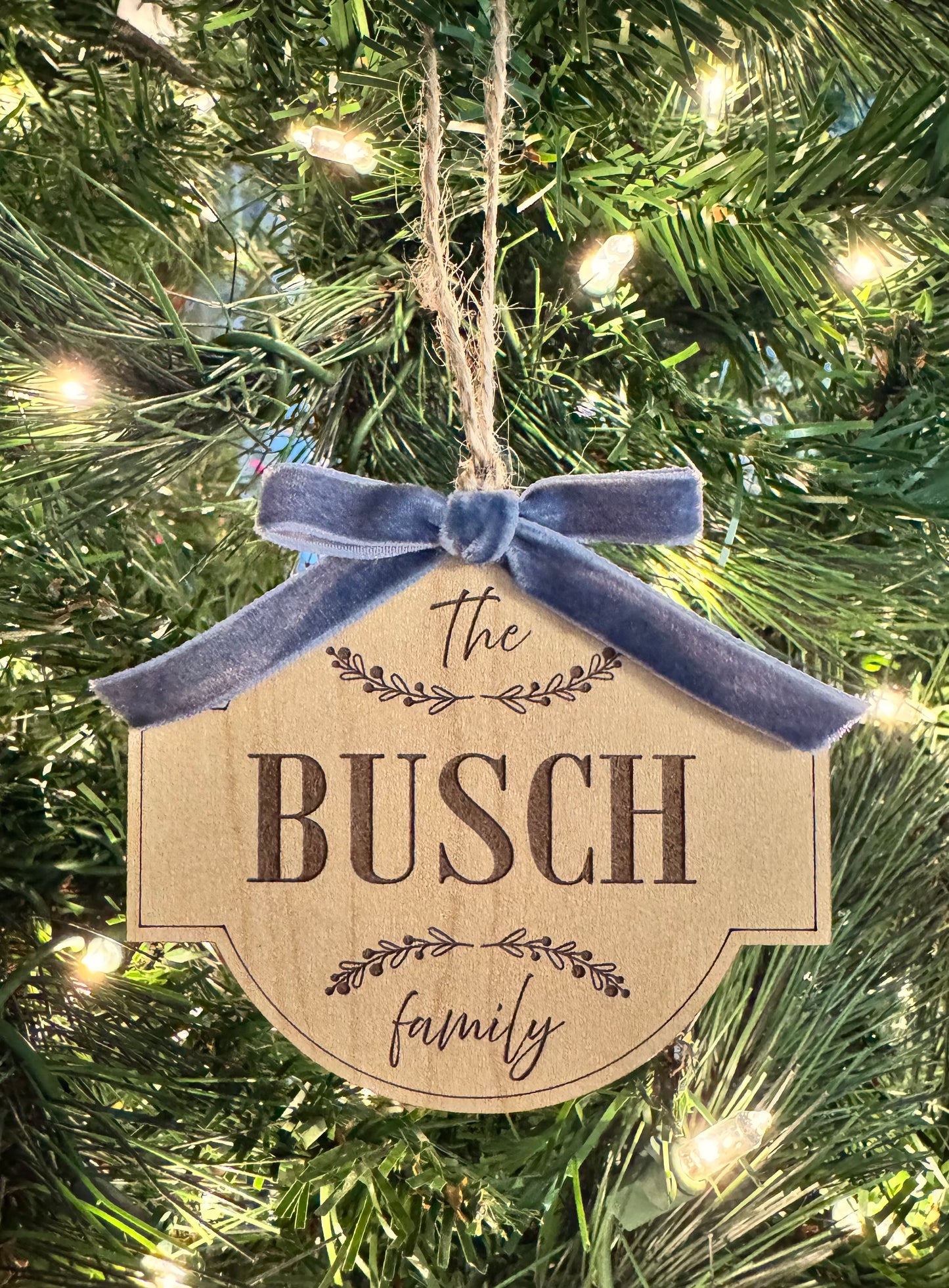 Family Name Ornament