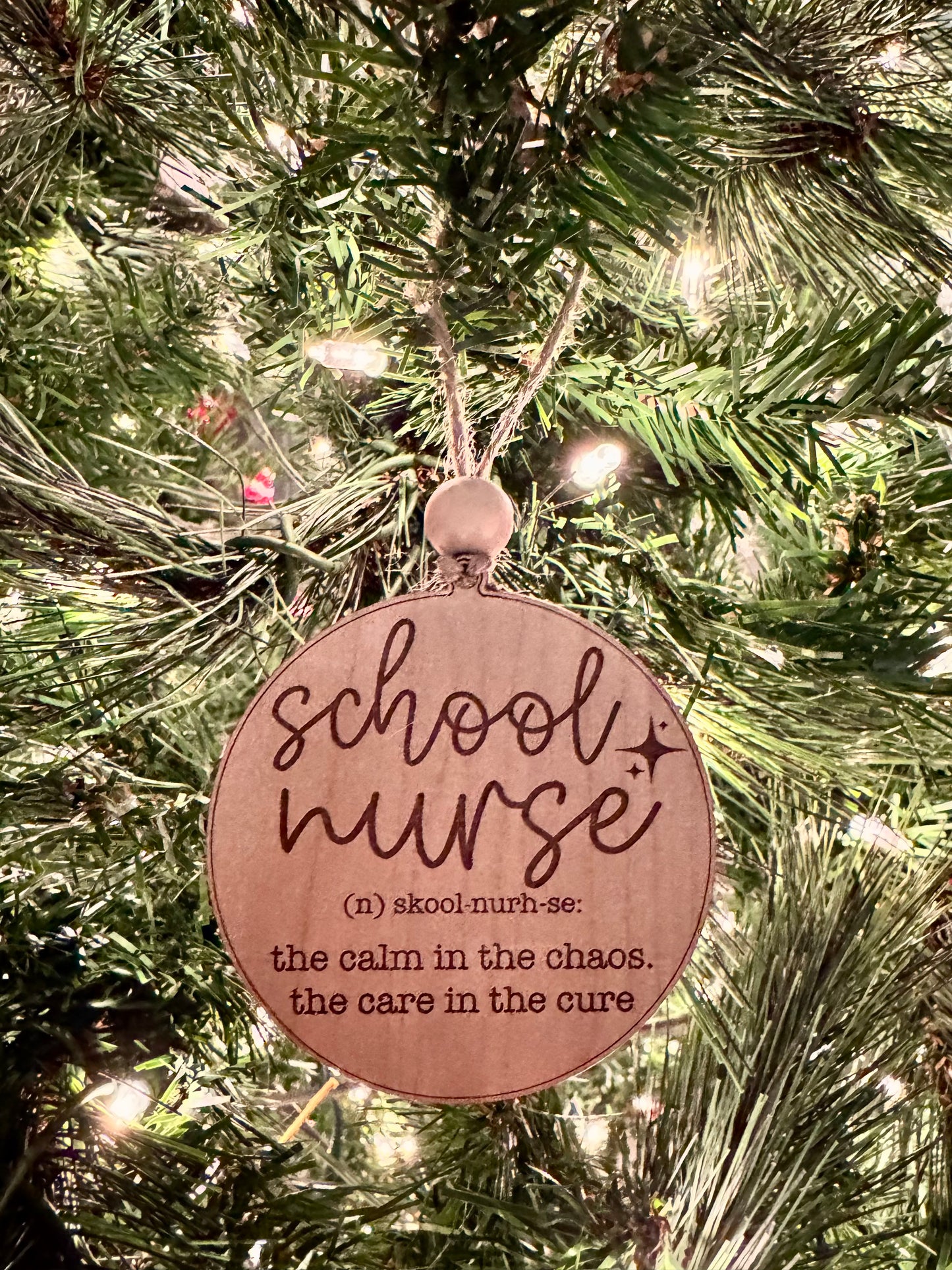 School Staff Ornaments