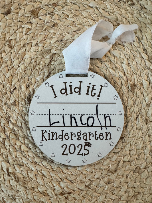 Pre-K/Kindergarten Graduation Keepsake