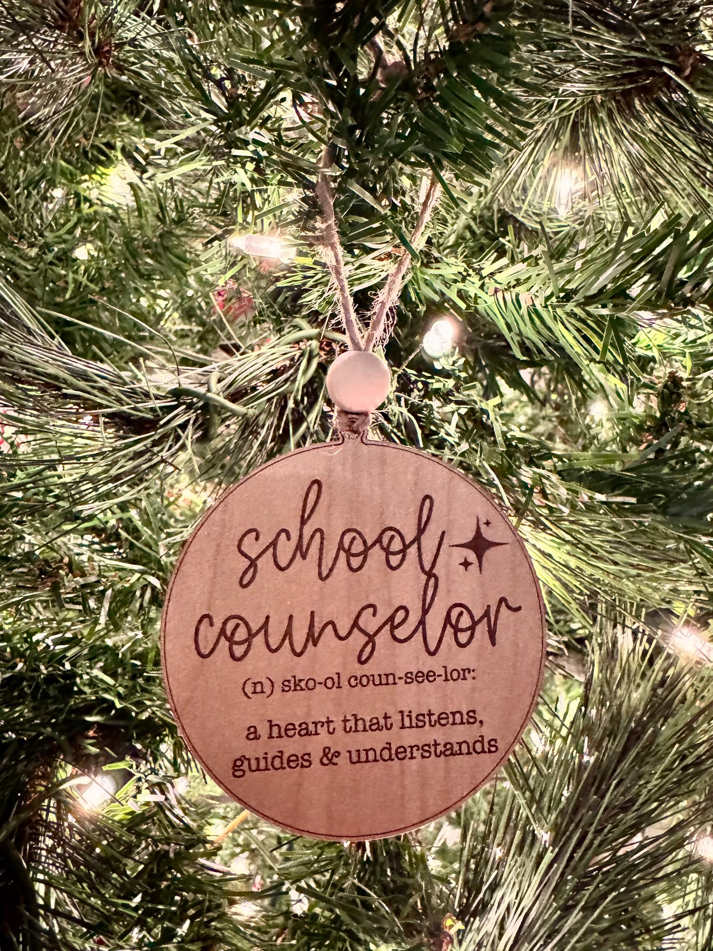 School Staff Ornaments