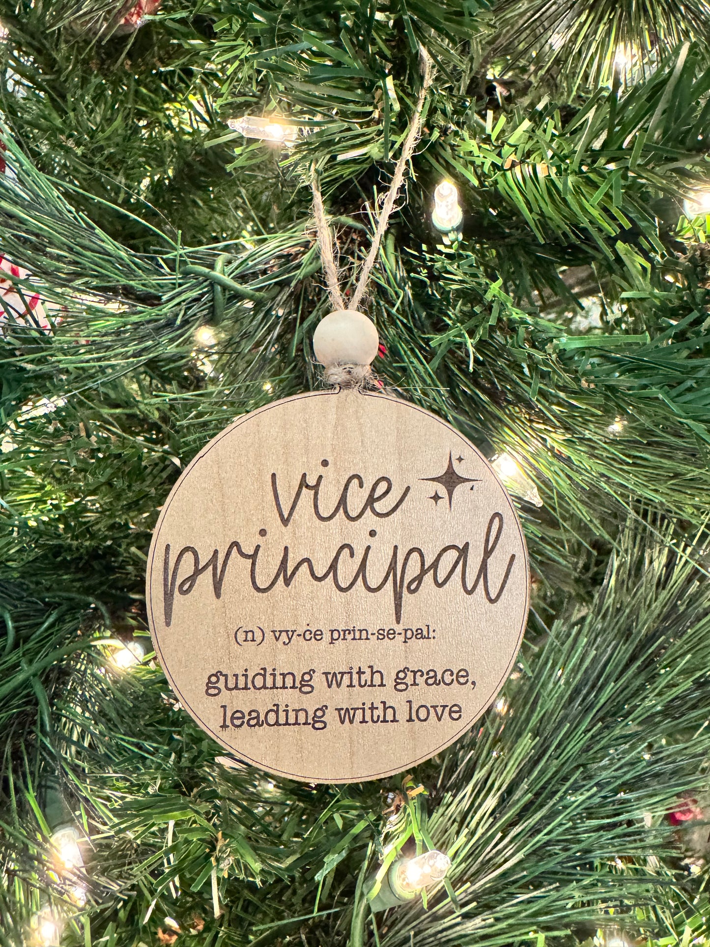 School Staff Ornaments