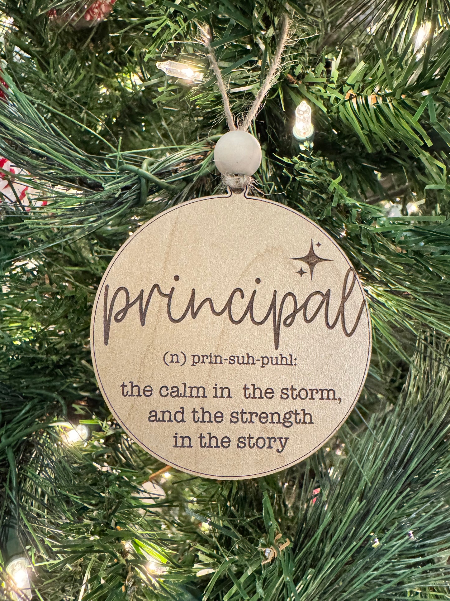 School Staff Ornaments