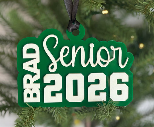 Custom 2026 Graduation Ornament