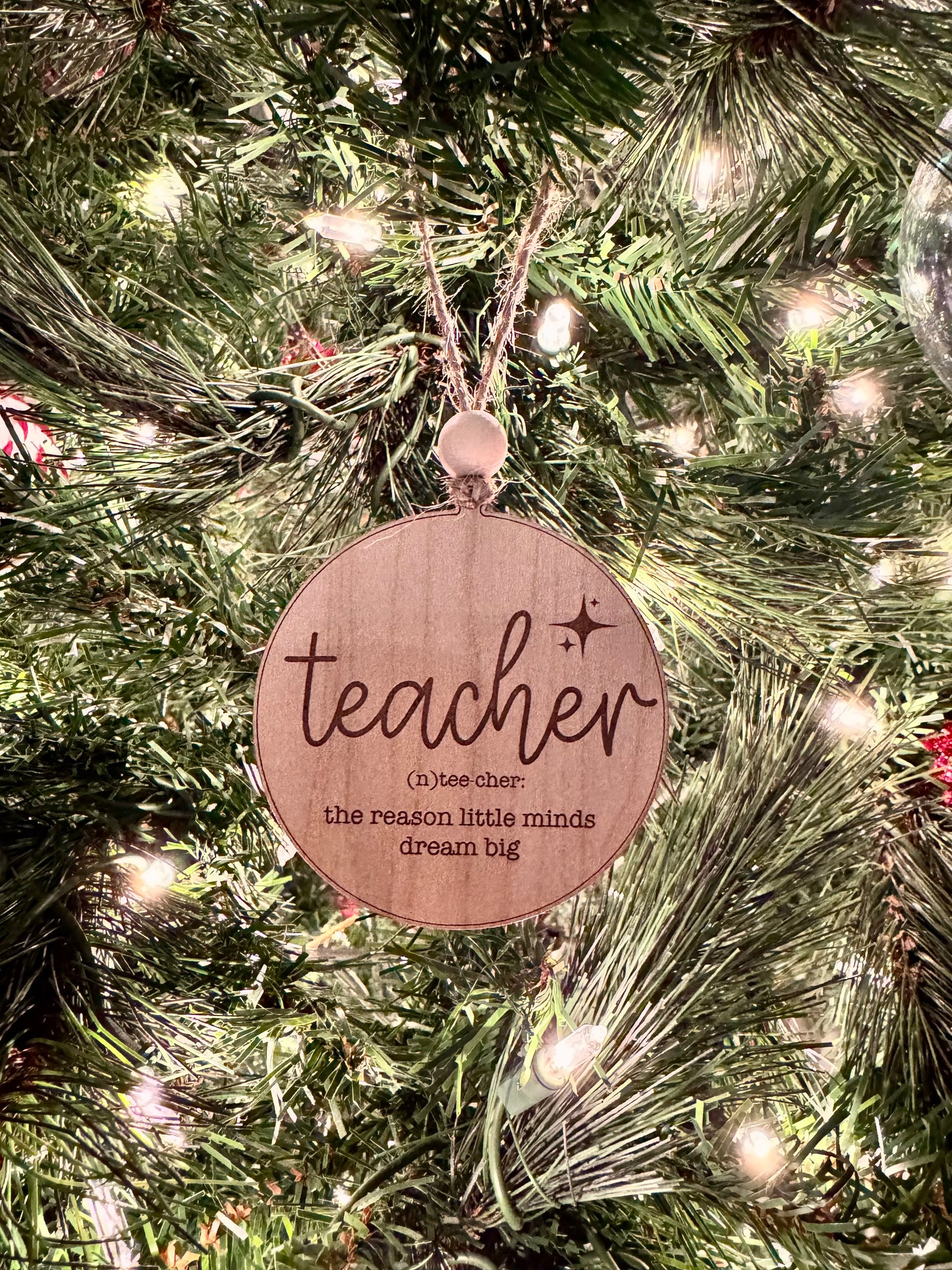 School Staff Ornaments