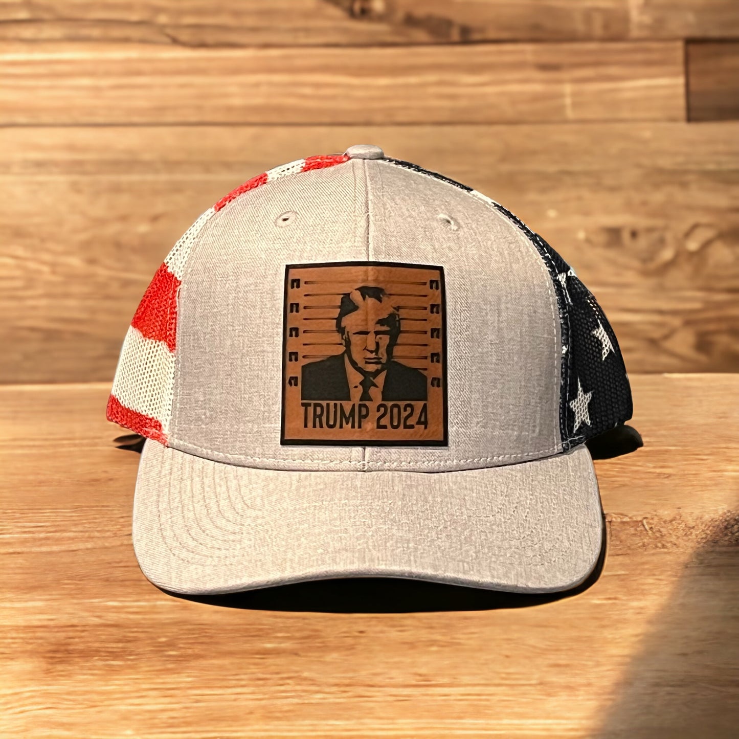 President Trump Mugshot Patch Hat