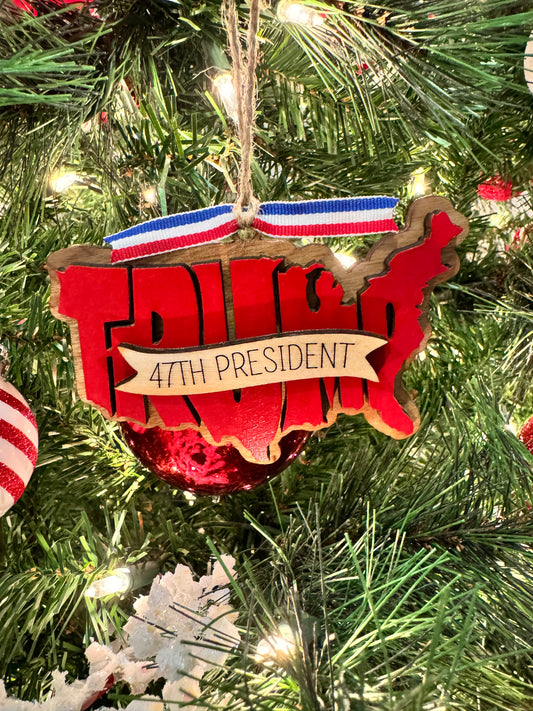 United States Trump Ornament