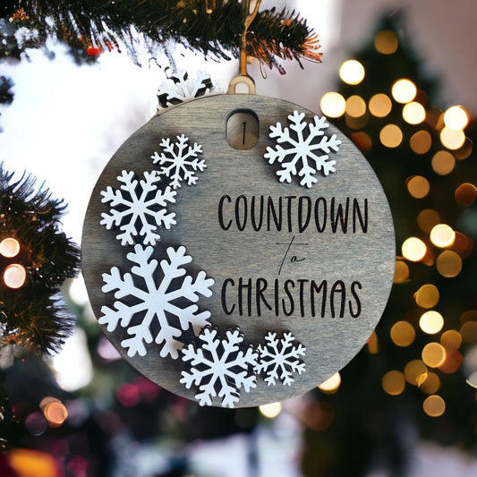 Countdown to Christmas Ornament