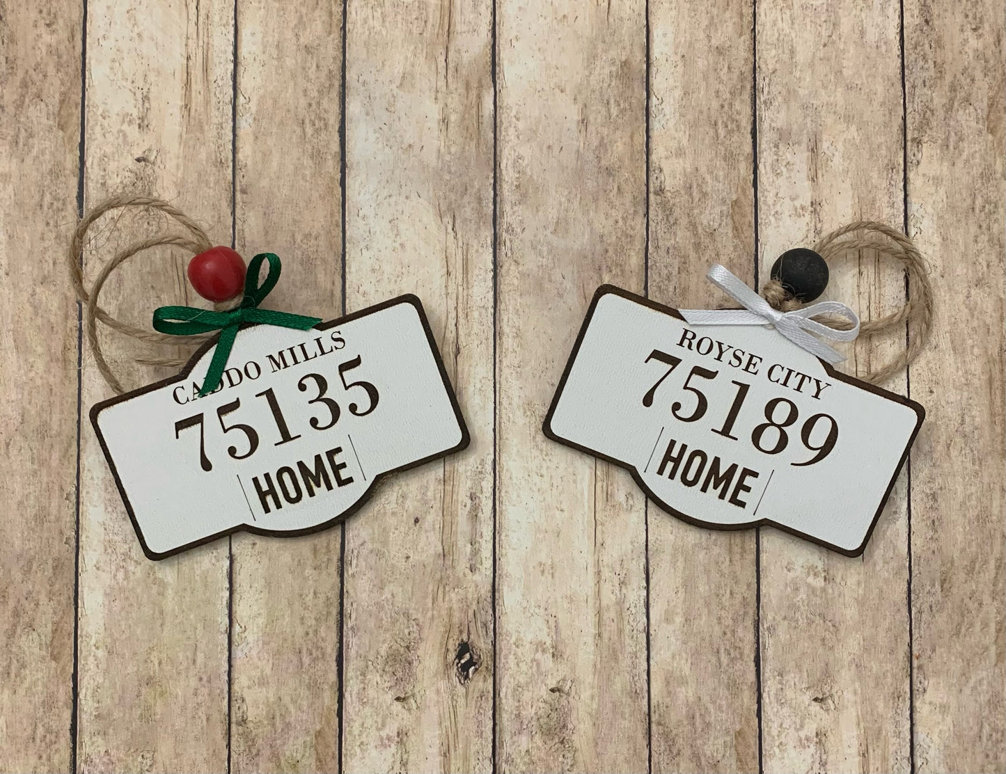 "Home" Ornaments