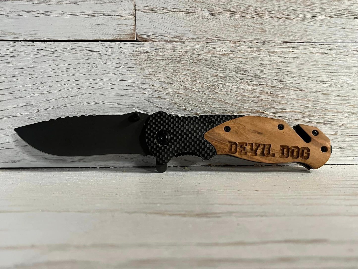 Engraved Knife