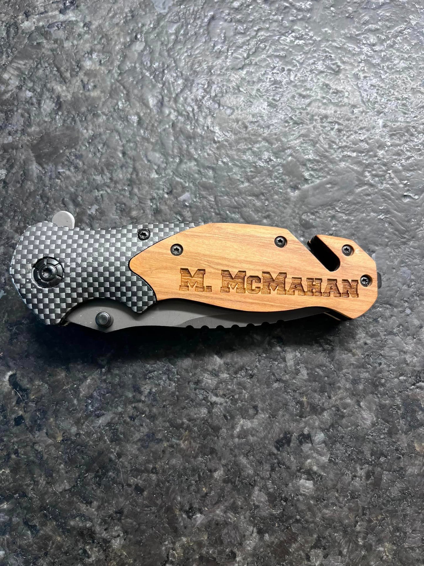 Engraved Knife